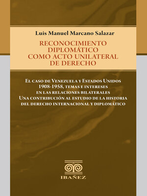 cover image of Reconocimiento diplomático como acto unilateral de derecho